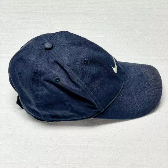 Vintage Nike Cap Hat Men's One Size Blue Just Do It Strapback