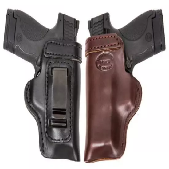 HD Concealed RH LH OWB IWB Leather Gun Holster For BROWNING 1911 380 FULL SIZE