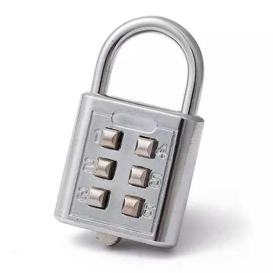 Anti-thieft Lock 6-Digit Key Combination Lock Code Smart Lock Code Ke X7S3