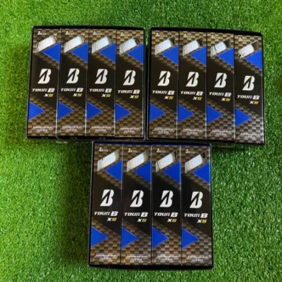 NEW 3 Dozen Bridgestone Tour B XS 36 Golf Balls White