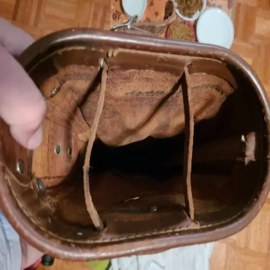 Vintage All Leather Golf Bag