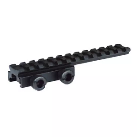 Tactical Picatinny Cantilever .5" Risers, 5" Long with 12 Slots Thumb Bolt style