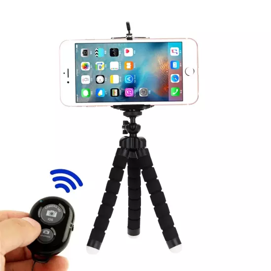 Tripods Tripod for Phone Mobile Camera Holder Clip Smartphone Monopod Tripe Stan