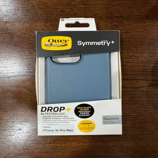 OtterBox Symmetry+ Series Case w/MagSafe for Apple iPhone 14 Pro Max - Bluetiful