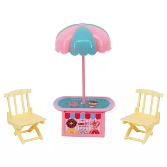 Barbies Doll House Furniture Bed Table Chair Plastic Cleaning Tools for 11.8inch