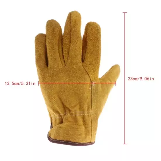 1Pair Protective Gloves Welding Welder Work Repair