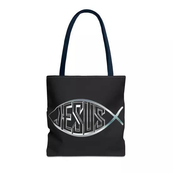 Tote Bag (AOP) - Jesus Fish