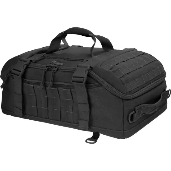 Fliegerduffel Adventure Bag, Black