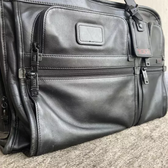 Tumi Business Bag Alpha 96114Dh Black All Leather