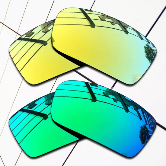 TRUE Polarized Replacement Lenses for-Oakley Gascan Frame OO9014 Multi-Colors