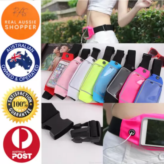 Sports Running Cycling Jogging Belt Waist Pocket Bum Bag for opp iPhone Samsung 