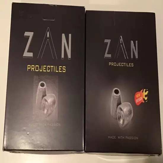 ZAN Projectiles Slug HP .218 Cal, 33 gr, 200 PCS & 30.5 gr 200 pc - Airgun Slugs