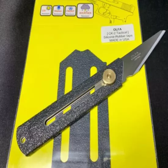 NEW! Diamondgripp OLFA [CK-2 Tactical] Silicone-Rubber Grip Tape *FAST SHIP*!!