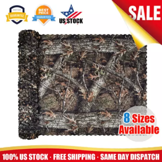 Military Camouflage Netting Hunting Camo Camping Army Net Woodland Tree Camo