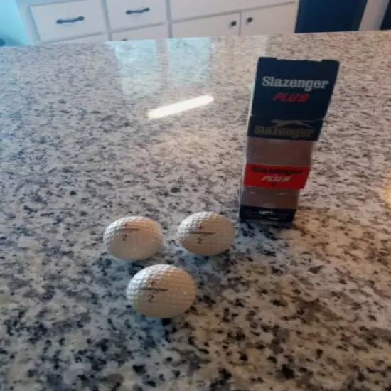 Vintage Slazenger Plus English Golf Balls