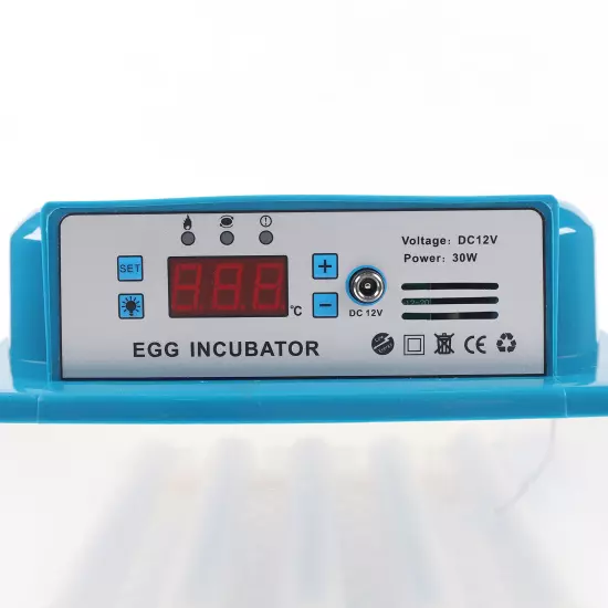 16 Eggs Digital Incubator with Fully Automatic Egg Turning Humidity Chicken Duck