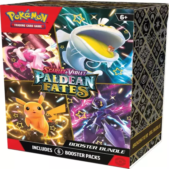 Pokemon TCG Paldean Fates SV04.5 Booster Bundle New Sealed