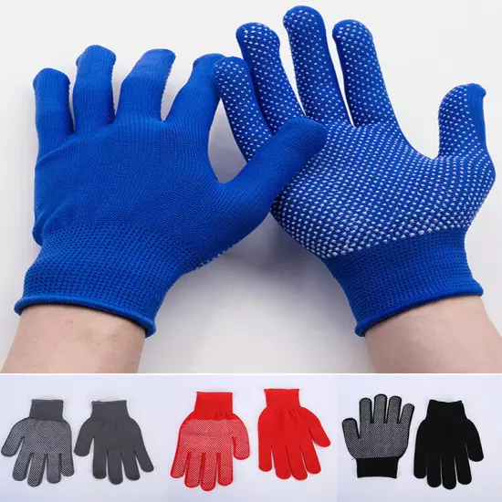 Gripper Gloves Work Thermal Mens Womens Unisex Full Finger Magic Winter Sport