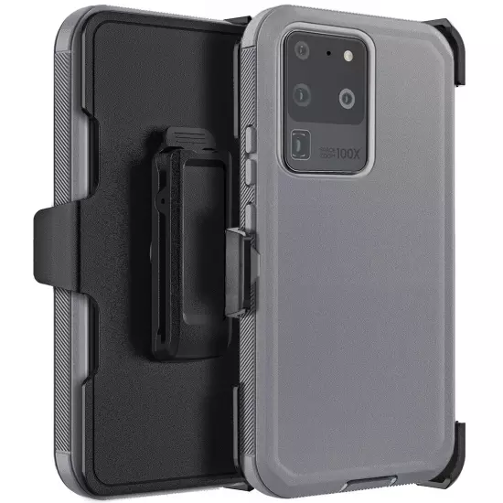 For Samsung Galaxy S20/S20+/Ultra/FE Heavy Duty Shockproof Case Cover Belt Clip