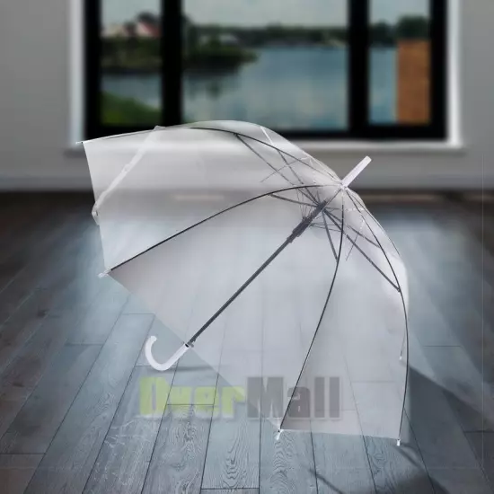 Lots Clear Umbrella Automatic Easy Carrying Suitable For Women And Girls Wedding