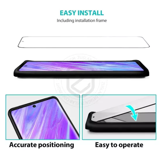 For Samsung S24 S23 S22 S21 S20 Ultra FE S10 S9 Tempered Glass Screen Protector