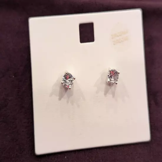 Lot / Set of 3 Variety Jewelry Earrings Silver Tone #9050