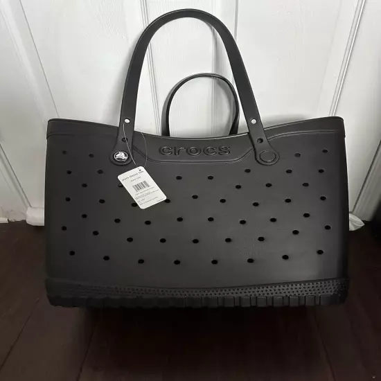 Crocs Classic Black Tote Bag Limited Edition