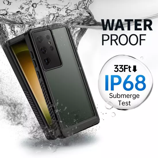 For Samsung Galaxy S23 Ultra S23+ Plus S23 5G Case Waterproof Shockproof Cover