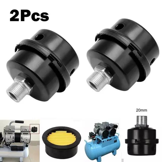 Air Compressor 1/2\\\"PT 20mm 2pc Air Compressor Metal Filter Power Tools Parts