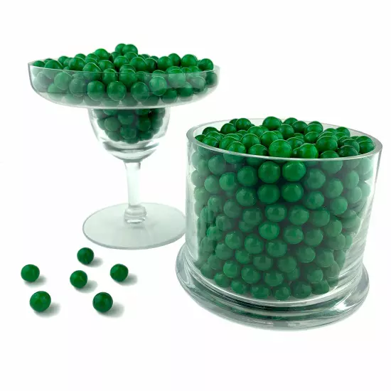 Candy Dark Green Sixlets 2 Lb Bag for Parties, Weddings, Birthdays