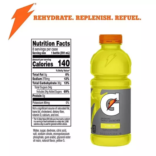 Gatorade Sports Drinks Variety Pack (20 fl. oz., 24 pk.)