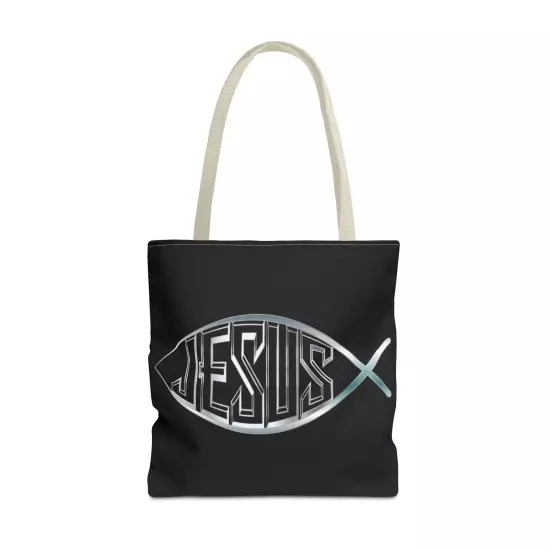 Tote Bag (AOP) - Jesus Fish