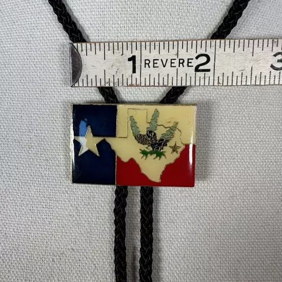 Texas Western Gold Tone Bolo Tie