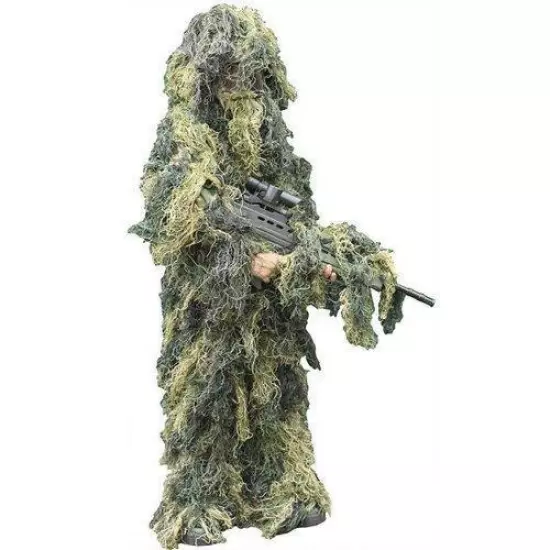 WOODLAND GHILLIE SUIT - ADULT - SIZE Med-Lrg