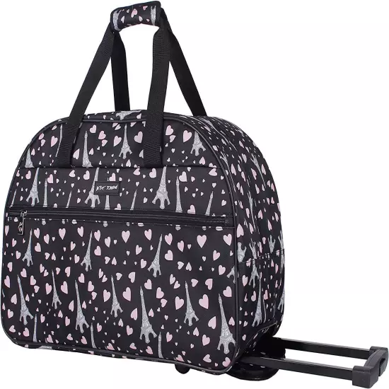 Betsey Johnson Unisex Carry-On Luggage Collection 2 - Roller Duffle Bag