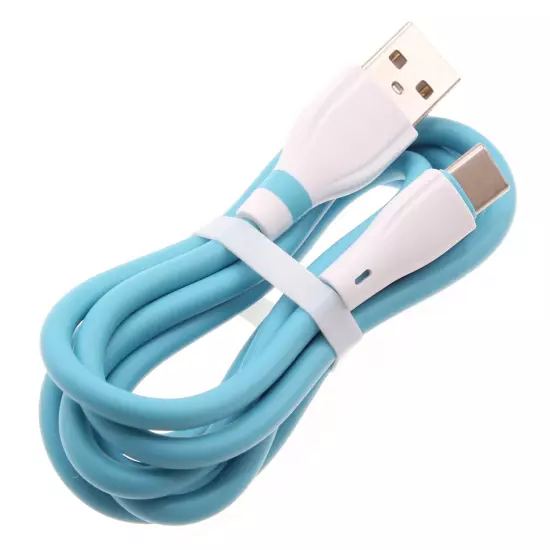 For Samsung Galaxy Z Fold6 - Blue 4ft USB-C Cable Charger Cord Power Wire Type-C