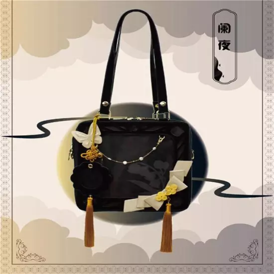 New Ancient Style Chinese Hanfu Itabag Shoulder Women's Handbag Crossbody Bag