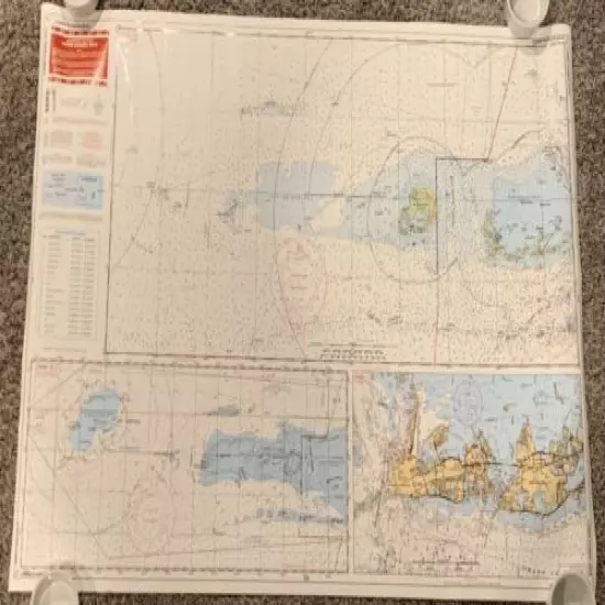 Waterproof Charts Inc Florida Keys Map #34