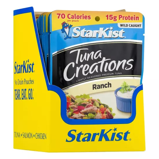 StarKist Tuna Creations Ranch, 2.6 oz pouch (Pack of 24)