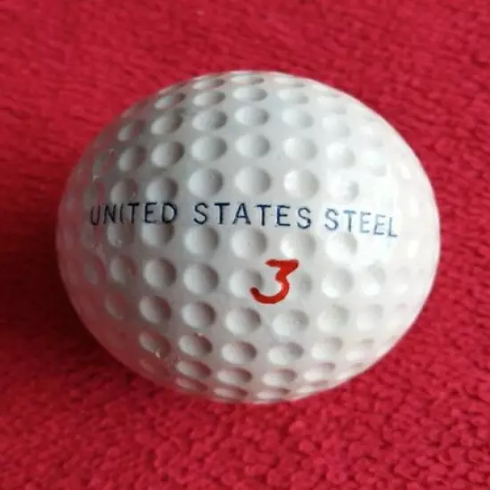 Rare Vintage Golf Ball United States Steel