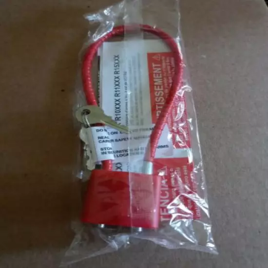 Cable Gun Lock NEW SEALED RED