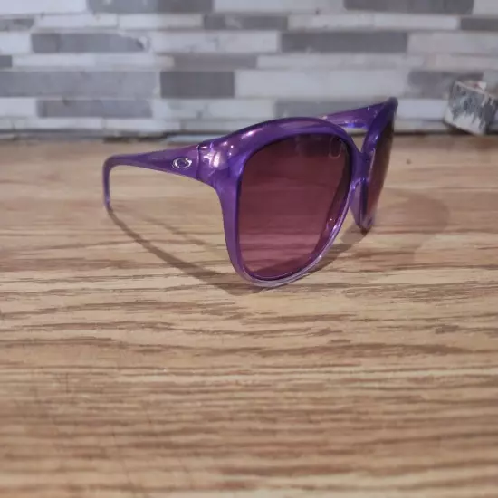 Oakley Women's Sunglasses Purple Transparent With Case