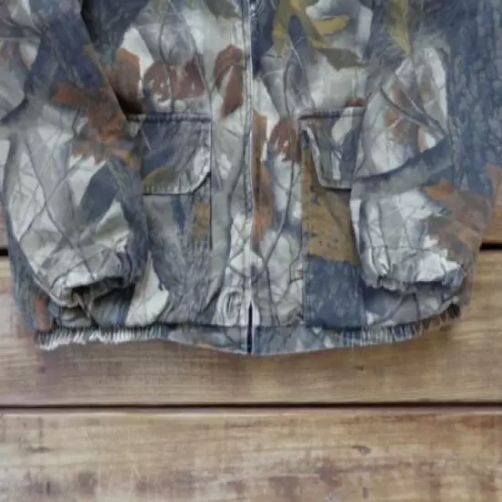 Men's Realtree Hardwoods Camo Thin Lined Jacket, Size Med. Wells Creek Outfitter