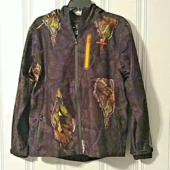 Mossy Oak Scent-Factor Hooded Jacket Size 16-18 Boys 3 Front Zippered Pockets