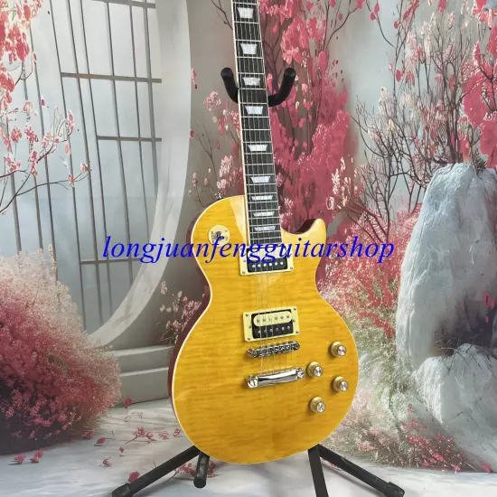 Slash LP Standard electric guitar, Appetite Burst solid mahogany in stock