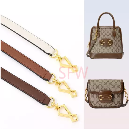 Leather Crossbody Shoulder Strap For Gucci 1955 Replacement Strap