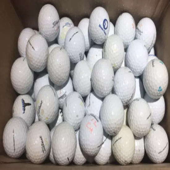 100 Titleist Velocity Used Golf Balls.