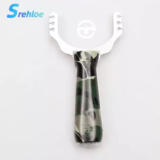 Outdoor Hunting Slingshot Catapult Alloy Handle powerful Sling Shot New