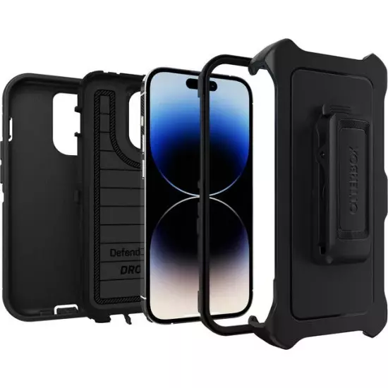 OtterBox Defender Series Pro Case With Holster for iPhone 14 Pro (6.1")