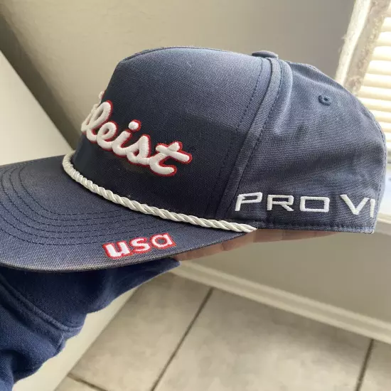 Titleist Tour Issue Rope Hat Tour